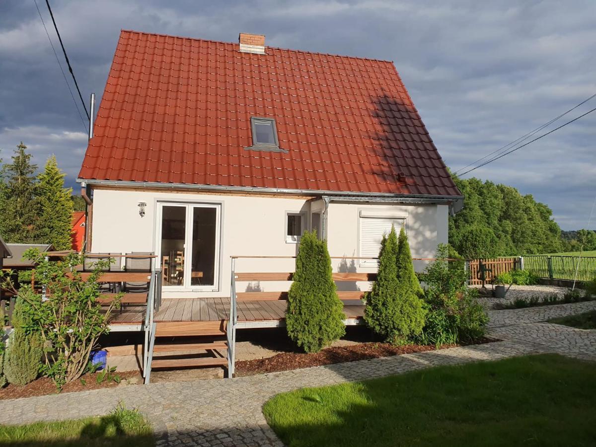 Kaethes Sommerhaus Schöna Dış mekan fotoğraf